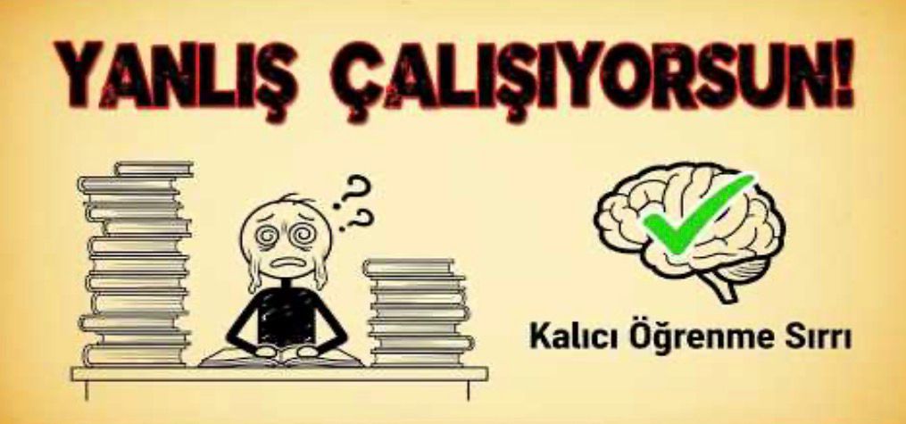 SAKIN BÖYLE DERS ÇALIŞMA! (Not Okumak, Altını Çizmek) | Bilimsel Çözüm: Active Recall