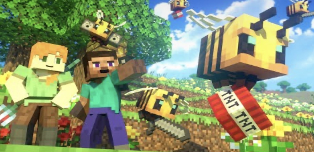 BEES FIGHT - Alex and Steve Life (Minecraft Animation)